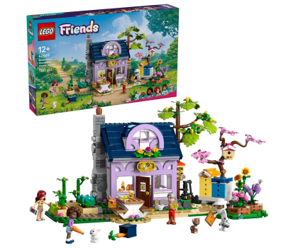 Klocki LEGO® LEGO Friends 42669 Dom pszczelarzy i kwiatowy ogród